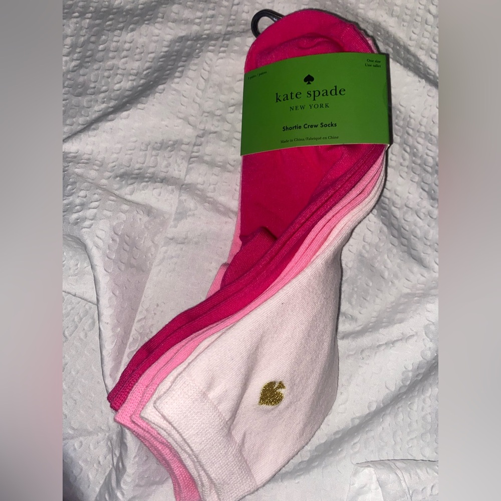 Kate Spade Shortie Crew Socks